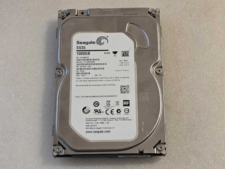 Hard disk Seagate SV35 3.5 1TB 7200rpm 64MB SATA3 (ST1000VX000)