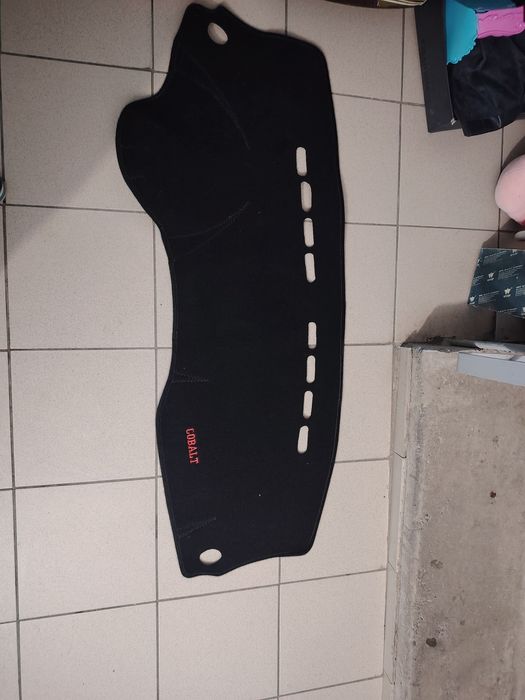 Накидка на панель кобалть