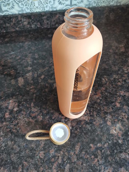 Боросиликатно стъкло 1л бутилка вода WESSPER Germany