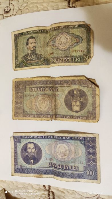 Colecție monede si bancnote vechi