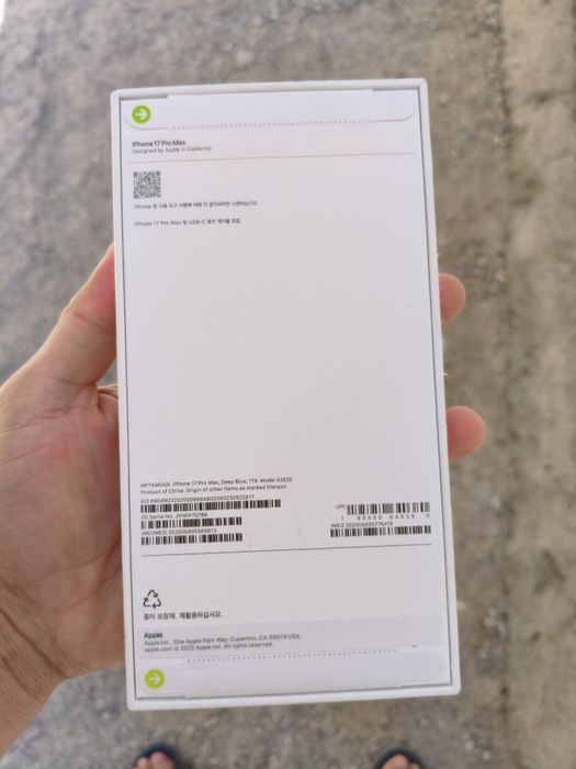 iPhone 17Pro Max (1TB) новый