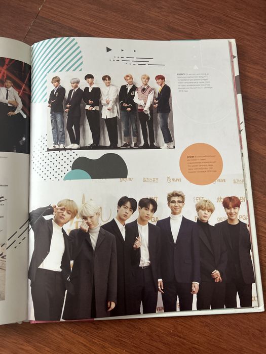 Для Kpop фанатов , книга BTS