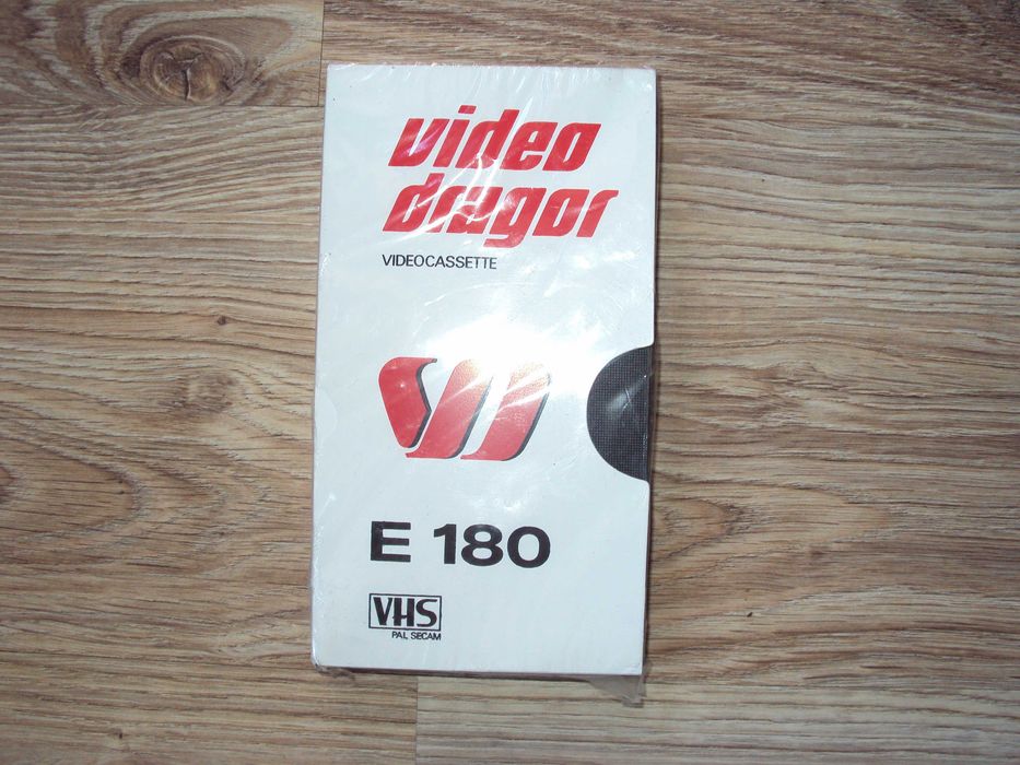 1987 Българска запечатана видео касета ДРАГОР VHS 180 ЗИН Пазарджик