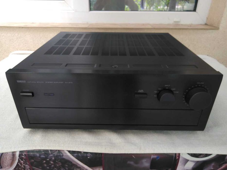 Yamaha AX-870, amplificator stereo, made in Japan.