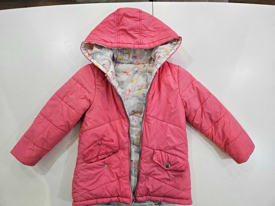 Зимно и преходно яке за момиче 6 години
