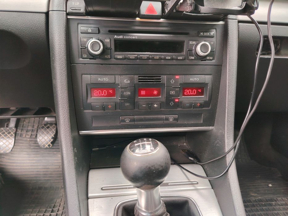 Audi A4, înmatriculat