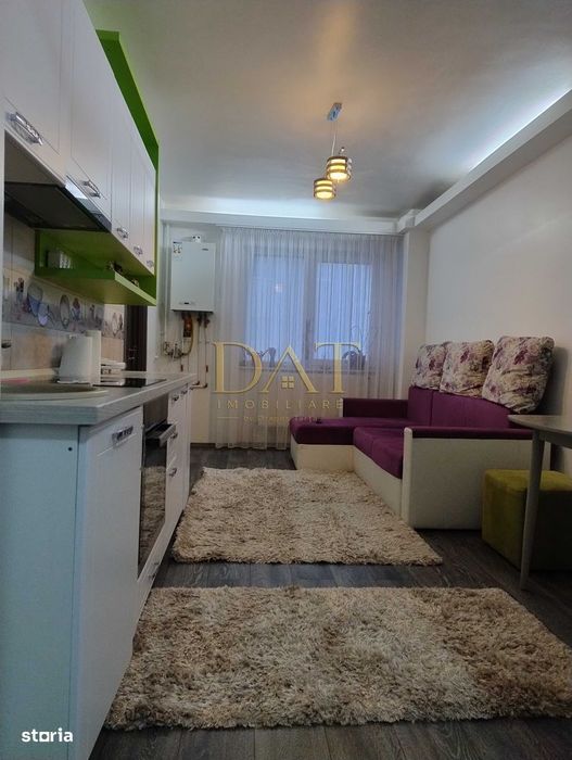 2 camere | balcon generos | mobilat & utilat | Mănăștur — fotografia 1