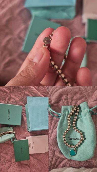 Серебряный браслет Тиффани