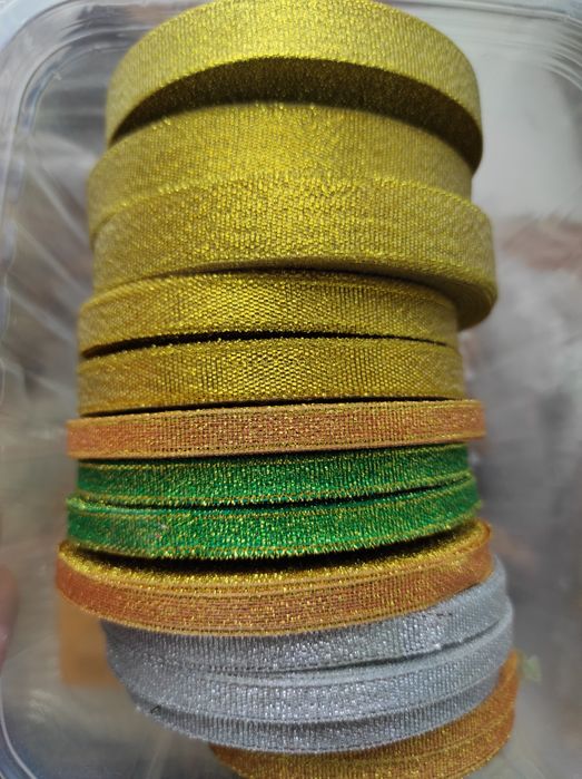 Ленты атласные для рукоделия