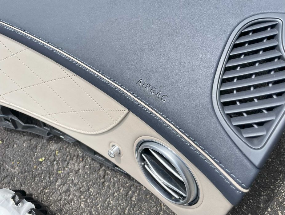 Mercedes Benz S Maybach plansa de bord HUD - kit airbag volan pasager