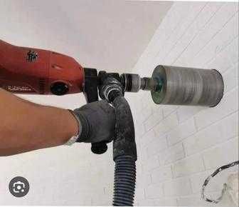 Алмазное сверление отверстий