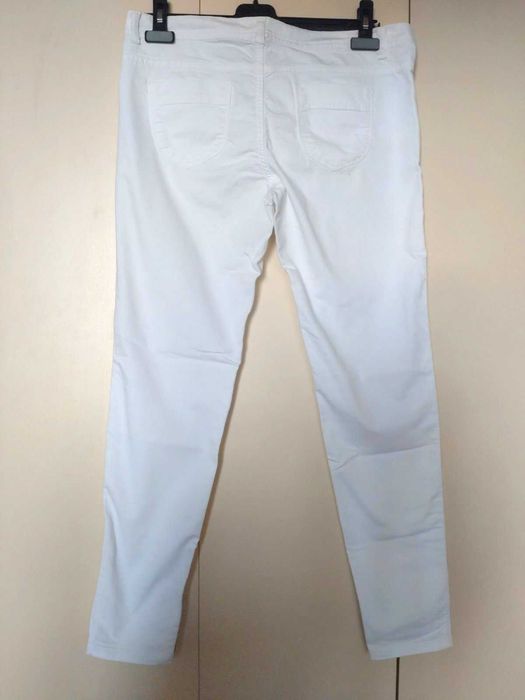Бели дънки Benetton Skinny номер 40 - 25 лв