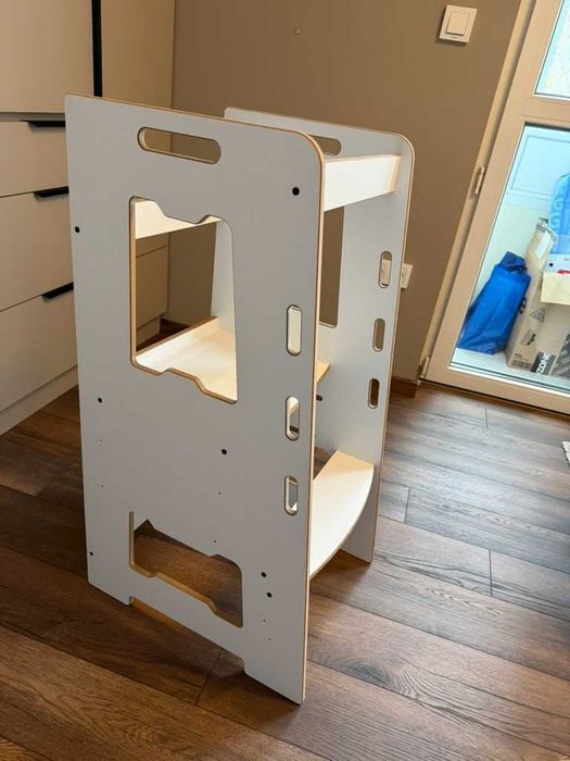 Помощна кула Монтесори-бяла