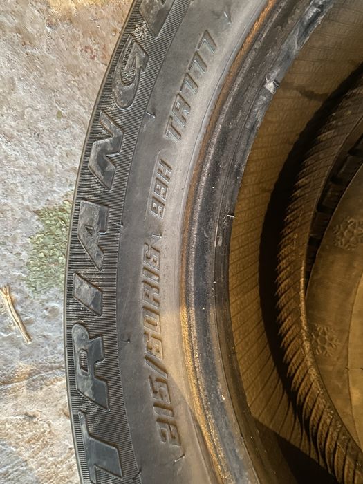 Продам шины 215/60/16 размер