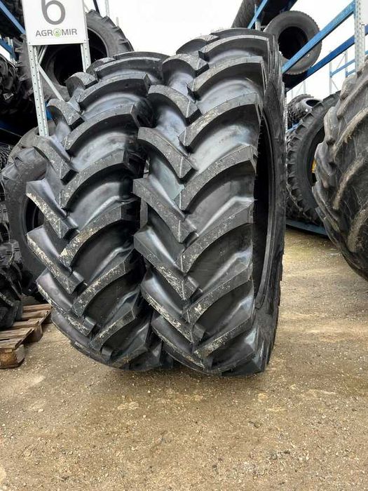 Cauciucuri noi 18.4-38 cu 10 pliuri pentru tractor spate marca OZKA