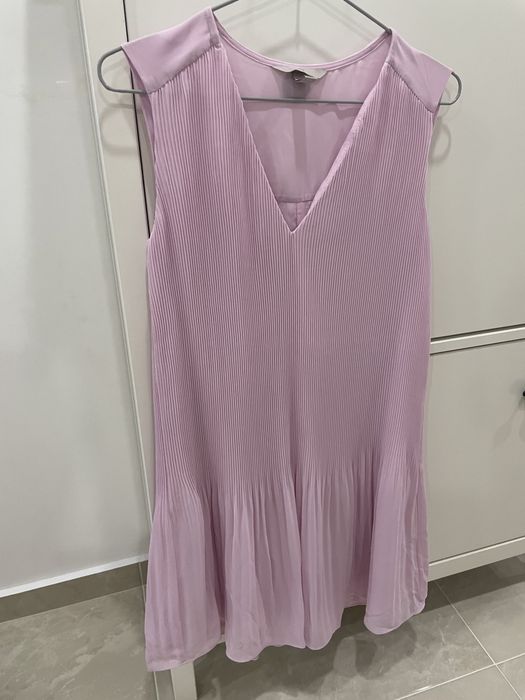 Плисирана рокля и топ H&M