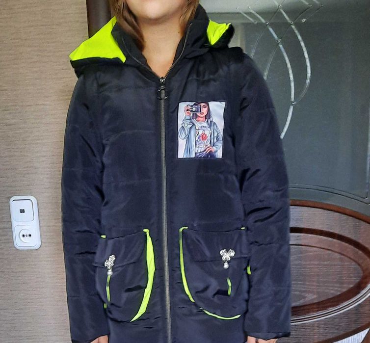 куртка осень весна на девочку