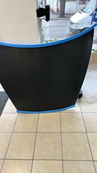 Преден капак за Porsche Cayenne 2002-2010 боядисан в черен мат