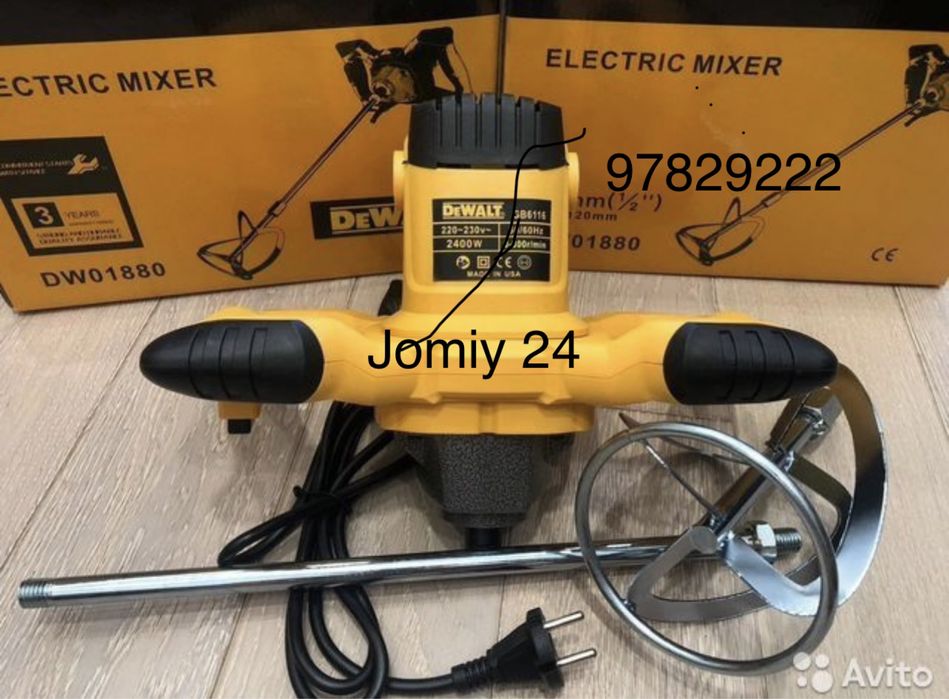 Миксер строительный Dewalt Makita