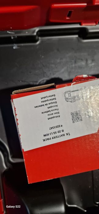 Hilti ,Wurth pistol de popnituri pe acumulatori