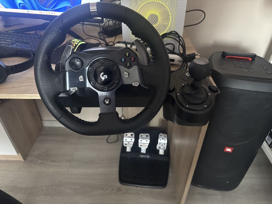 Volan logitech 920 cu schimbator
