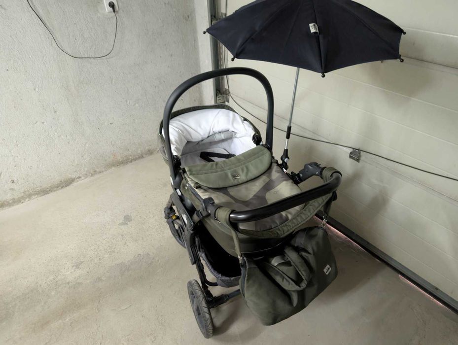 Бебешка количка 3 в 1 CAM Dynamico Up Stone