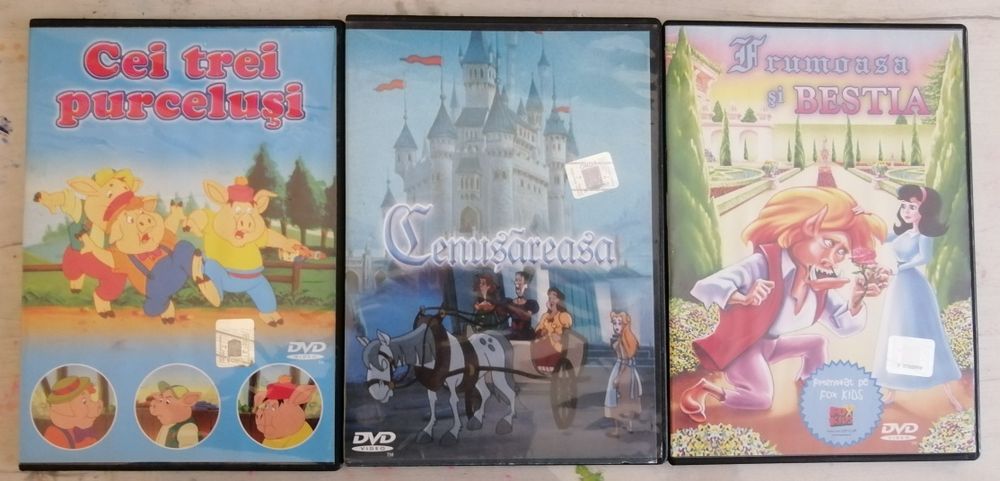 DVD-uri desene animate