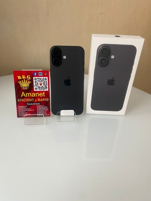 Iphone 16 nou 128gb Amanet BKG
