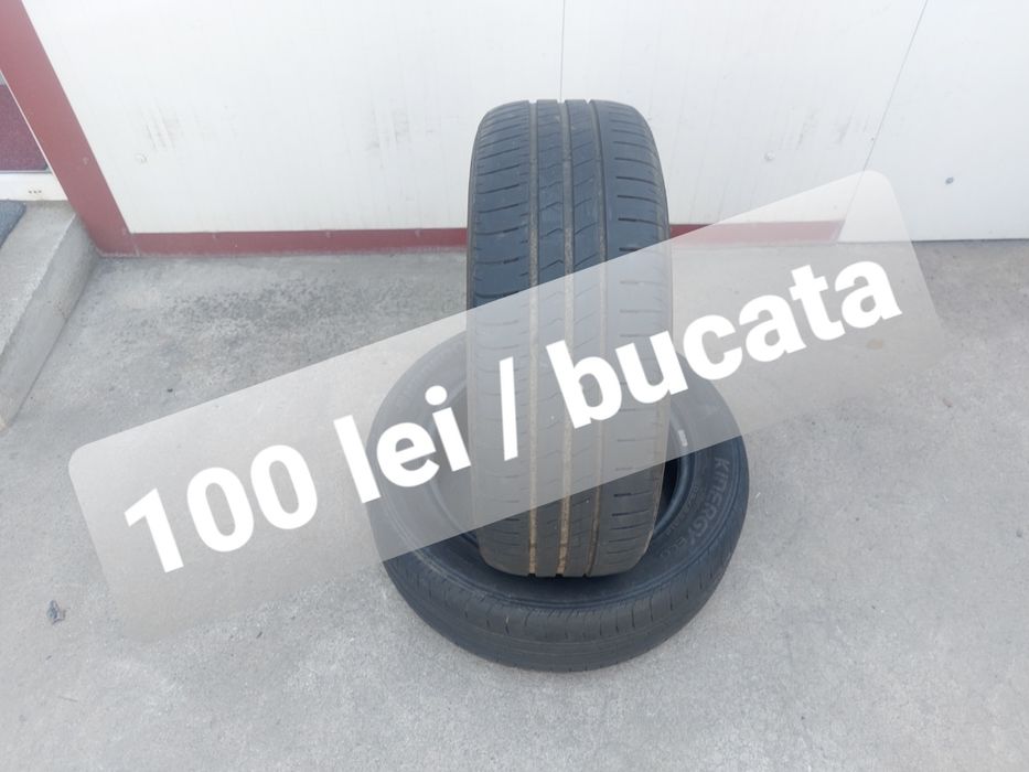 100 lei bucata! Doua anvelope de vara 205 55 16 Hankook