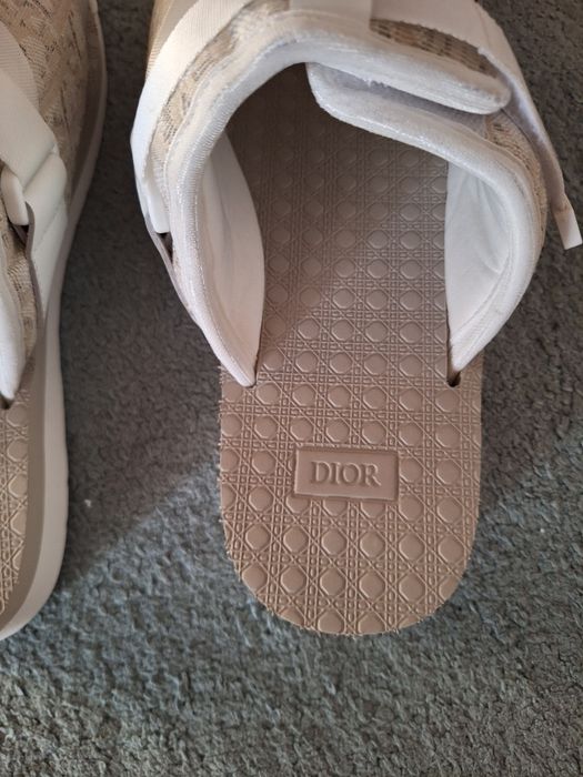 Dior Alpha Sandals White