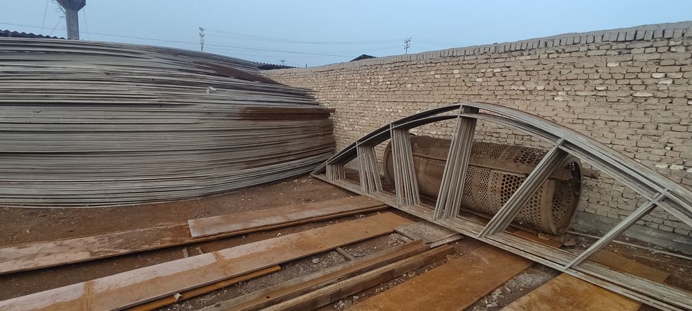 Теплица у-н 7м арка  2×2 профилдан ясалган холати янги ишамаган250дона