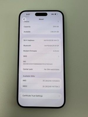 De vanzare iphone 15 pro max