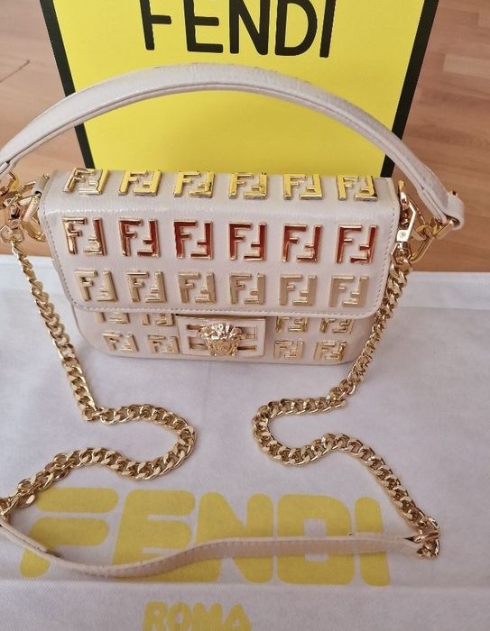 Geanta nude piele naturala,logo metalic auriu,factura,card,certificat