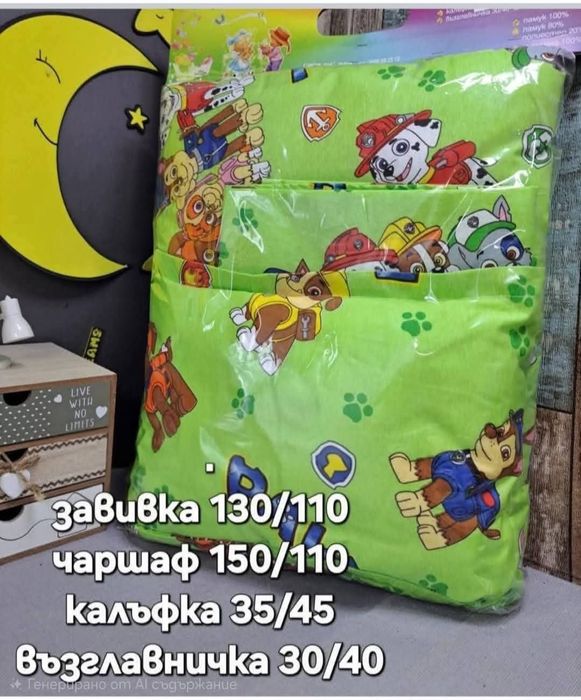 Спален комплект от 4 части