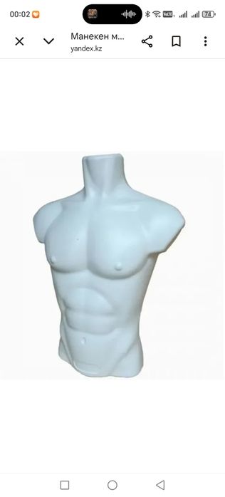 Мужской манекен буу