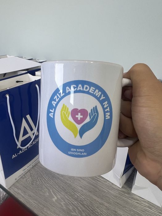 Bakal va stakanlarga print xizmati | Al-Aziz Print