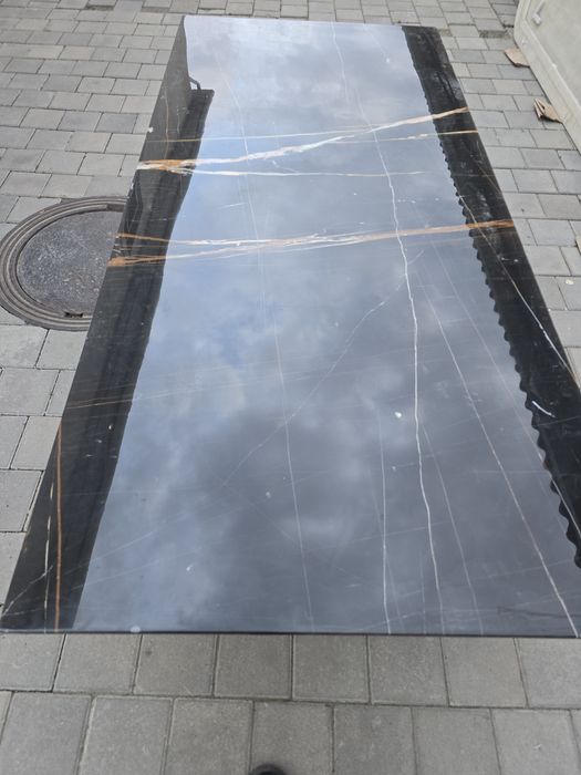 Стол массивный искусственный мрамор