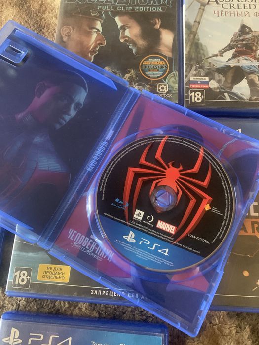Диски игры PS4/продажа только два дня