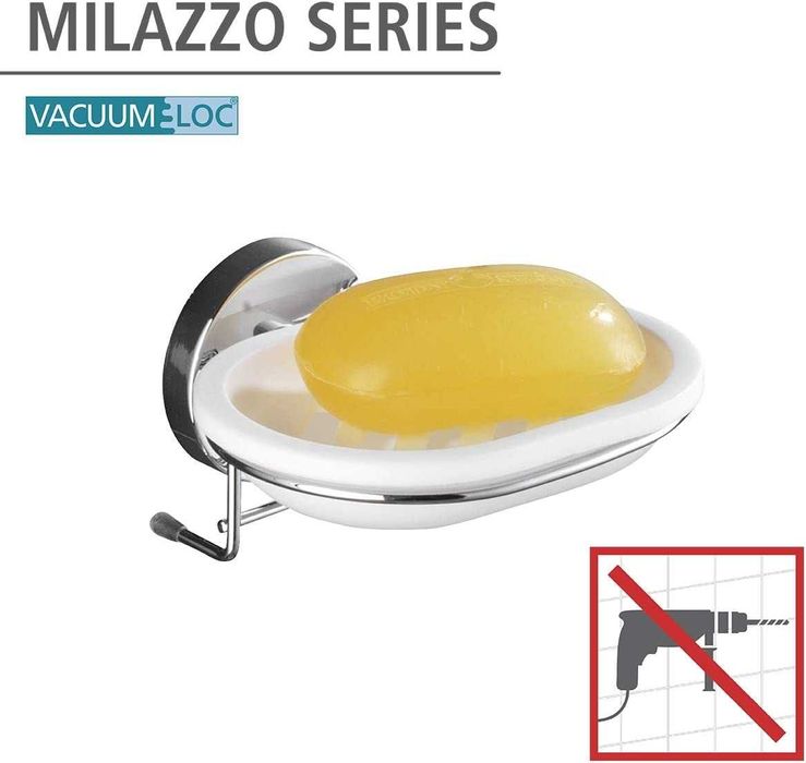 Оригинални стенни вакумни аксесоари за баня WENKO VACUUM - LOC