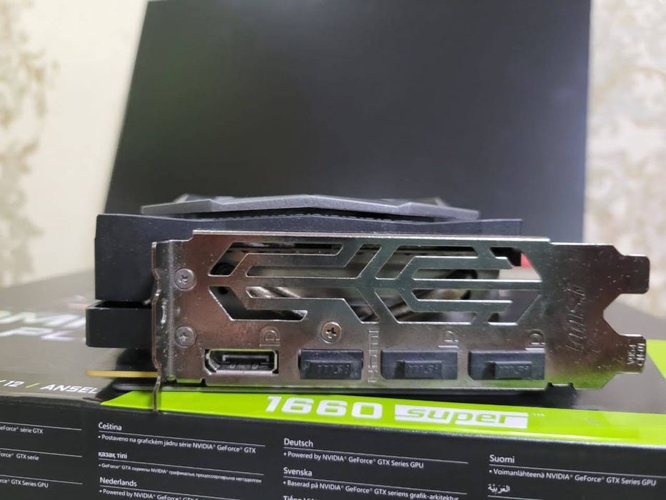 Gtx 1660super gaming oc MSI