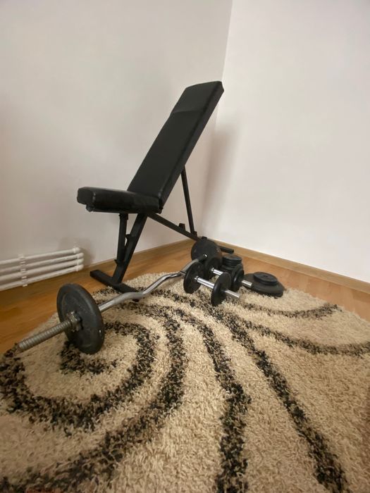 Set banca +gantere +bara z