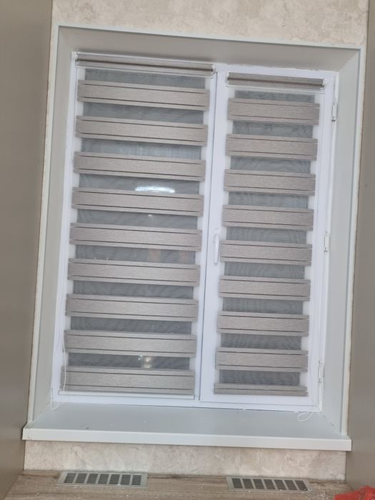 Ролл-шторы. Жалюзи. День ночь.