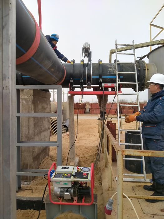 Plastic/Service. Сварка/пайка встык полиэтиленовых труб