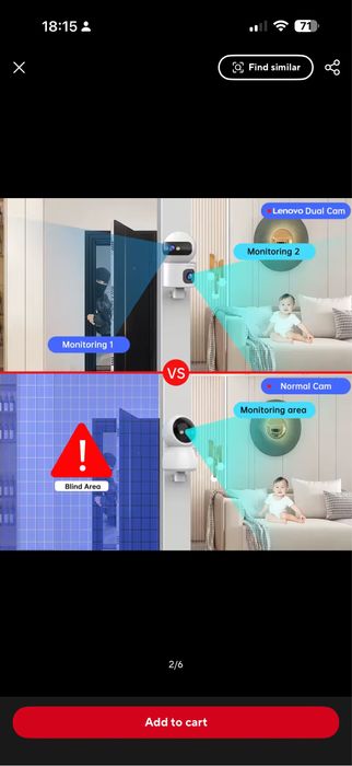 Lenovo Dual 4К 5G Wi-fi  Camera