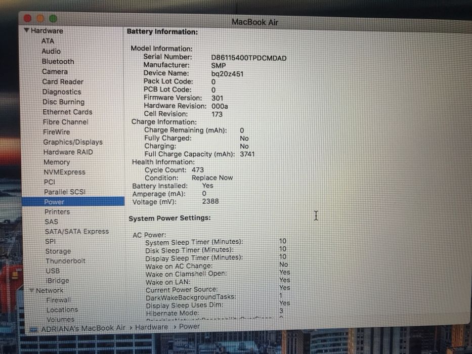 Apple MacBook Air 3.1, A1370, 11inch, 2GB, 1.4GHz