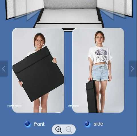 Фотобокс ,Софтбокс , 40х40х40см удобный и прочный  ,переносной