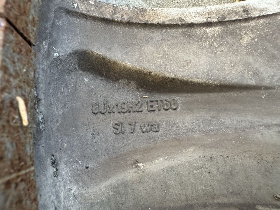 4 бр оригинални джанти  19ки с гуми Mercedes ML W164  5х112 ЕТ60 8J