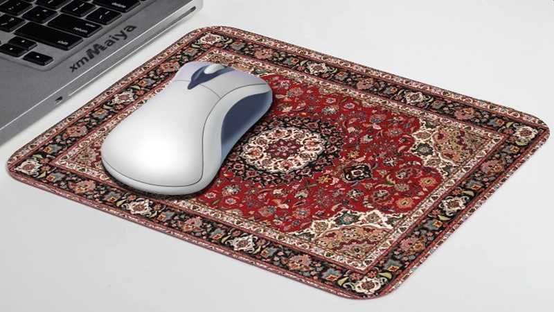 Печать на коврике для мыши