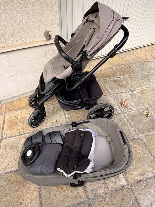 Easywalker Количка Harvey 3 Forest Green 2 в 1