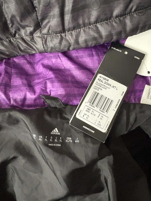 ADIDAS Official Real Madrid Long Down Jacket